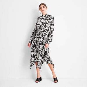 Asymmetrical A-Line Dress - Future Collective with Kahlana Barfield Brown